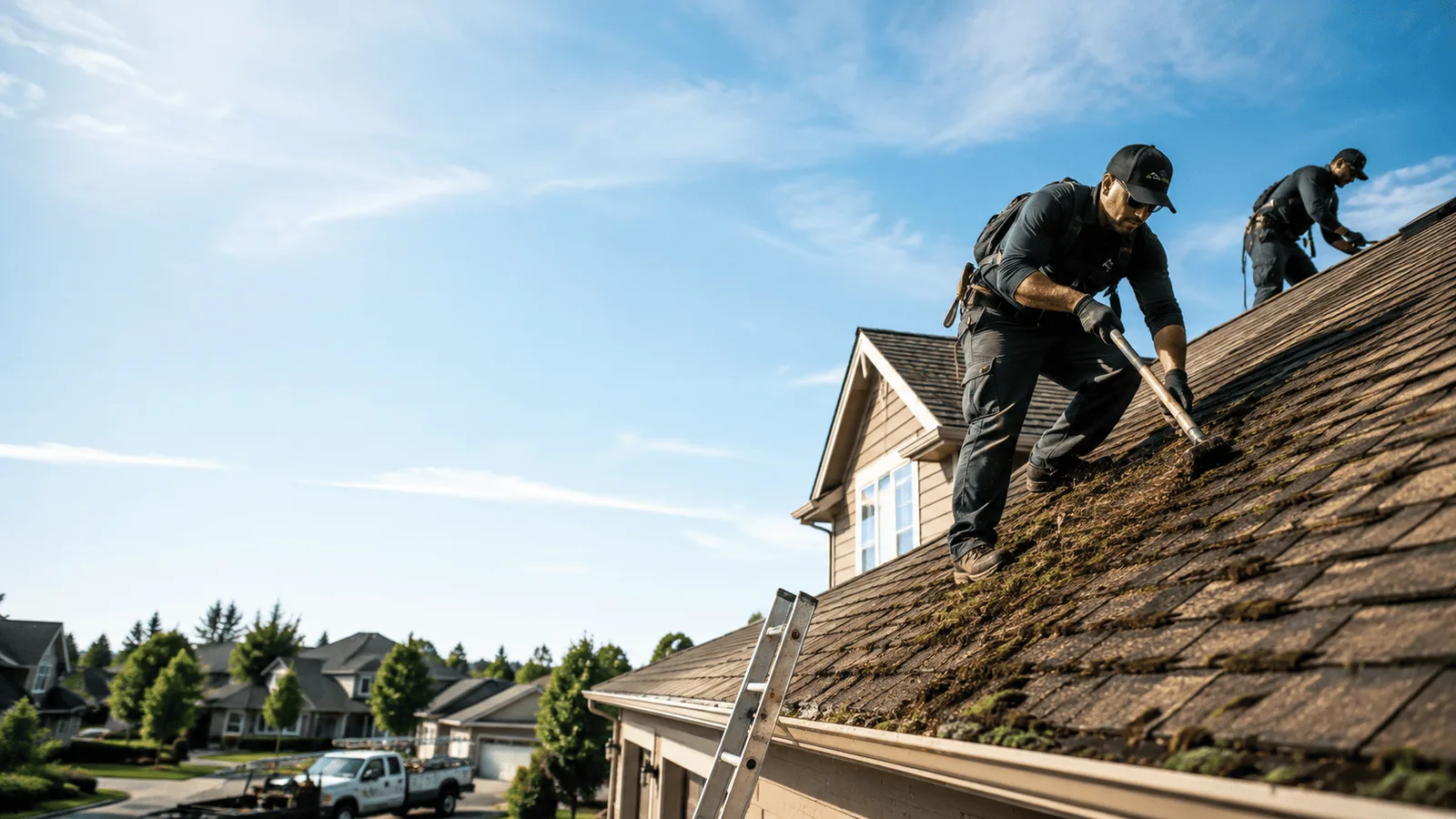 Roof Moss Removal in Middleport, PA near me